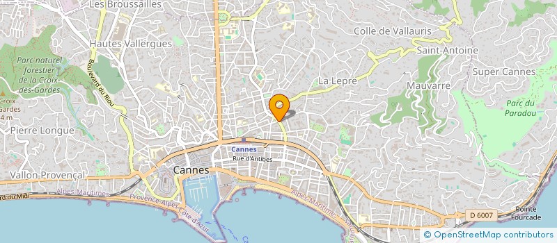 localisation de l'entreprise MONSIEUR AMINE BENHABI à CANNES