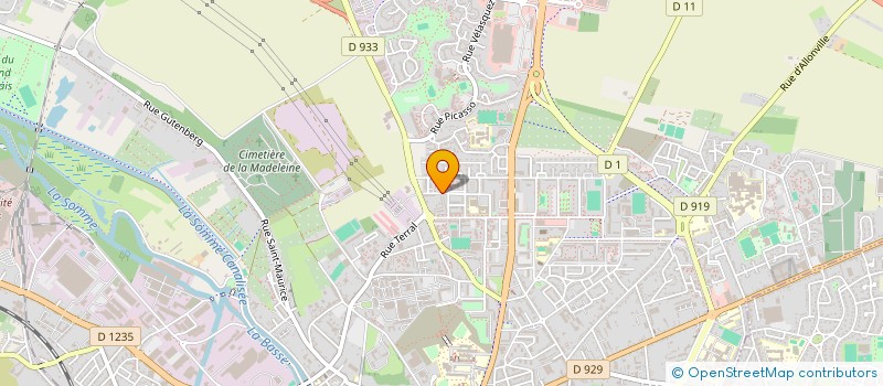 localisation de l'entreprise MONSIEUR AMINE BENOUIJEM  AMIENS