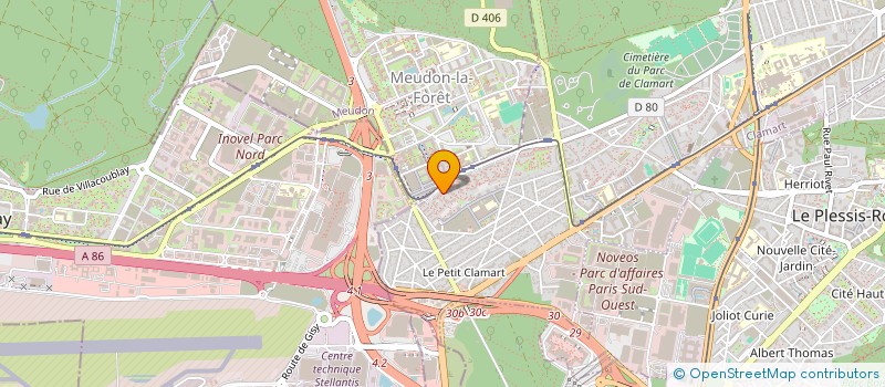 localisation de l'entreprise MONSIEUR AMINE BENSAOUD à CLAMART