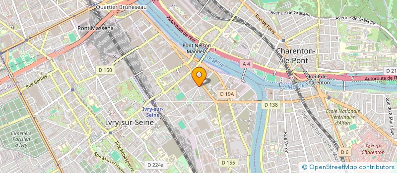 localisation de l'entreprise MONSIEUR AMINE BENSEDDIK à IVRY-SUR-SEINE