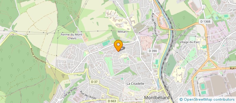 localisation de l'entreprise MONSIEUR AMINE BENSEDIRA  MONTBELIARD