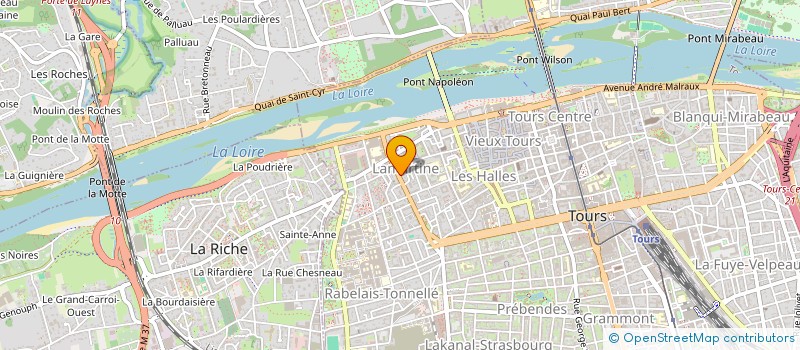 localisation de l'entreprise MONSIEUR AMINE BENTOBBAL  TOURS