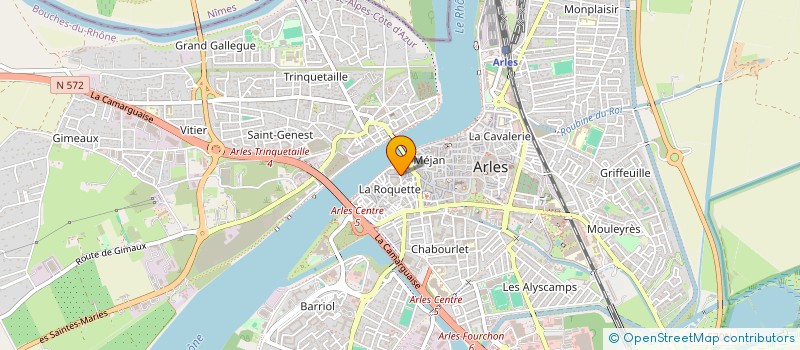 localisation de l'entreprise MONSIEUR AMINE BENZENINE  ARLES