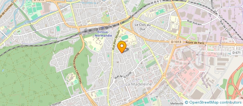 localisation de l'entreprise MONSIEUR AMINE BIKAR  EVREUX