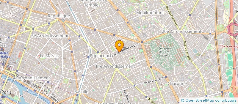 localisation de l'entreprise MONSIEUR AMINE BOUAOUAJA  PARIS