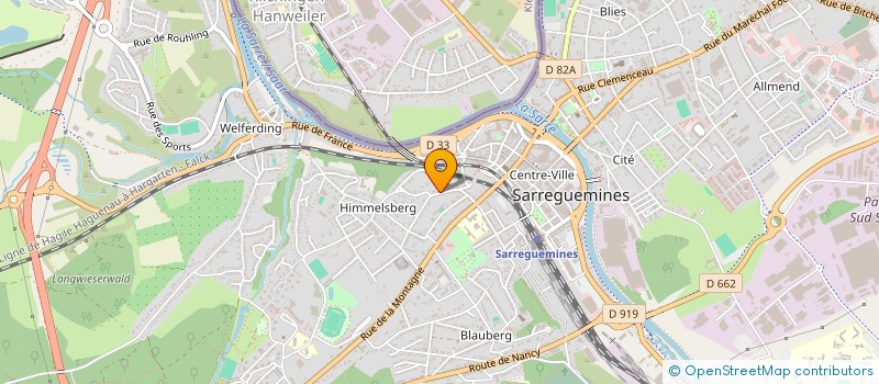 localisation de l'entreprise MONSIEUR AMINE BOUAZIZI à SARREGUEMINES