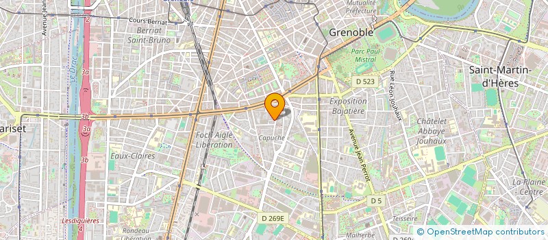 localisation de l'entreprise MONSIEUR AMINE BOUDERMINE à GRENOBLE