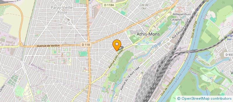 localisation de l'entreprise MONSIEUR AMINE BOUDERSA à ATHIS-MONS