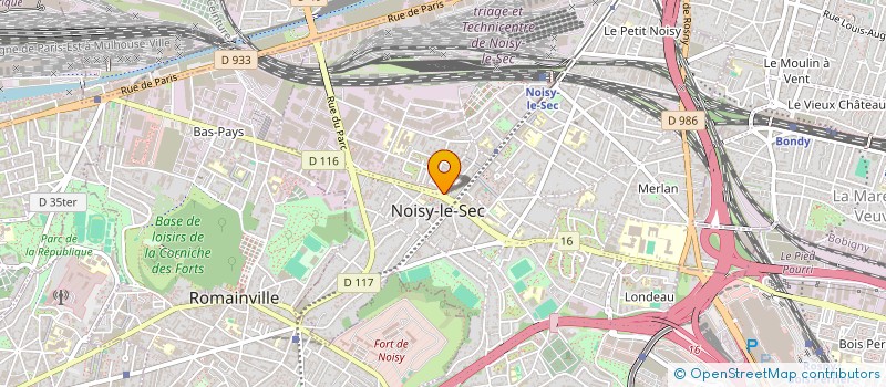 localisation de l'entreprise MONSIEUR AMINE BOUHADJILA à NOISY-LE-SEC