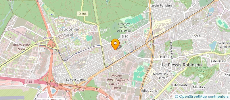 localisation de l'entreprise MONSIEUR AMINE BOUHAFSI  CLAMART