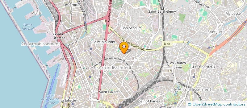 localisation de l'entreprise MONSIEUR AMINE BOUHIDEL  MARSEILLE