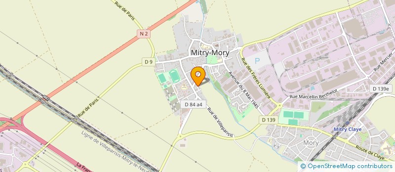 localisation de l'entreprise MONSIEUR AMINE BOUKHARI à MITRY-MORY