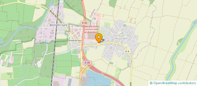 localisation de l'entreprise MONSIEUR AMINE BOUSSAID  HOUSSEN