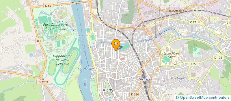 localisation de l'entreprise MONSIEUR AMINE BOUZIANI à VICHY