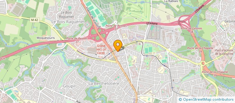 localisation de l'entreprise MONSIEUR AMINE BOUZIANI à NANTES