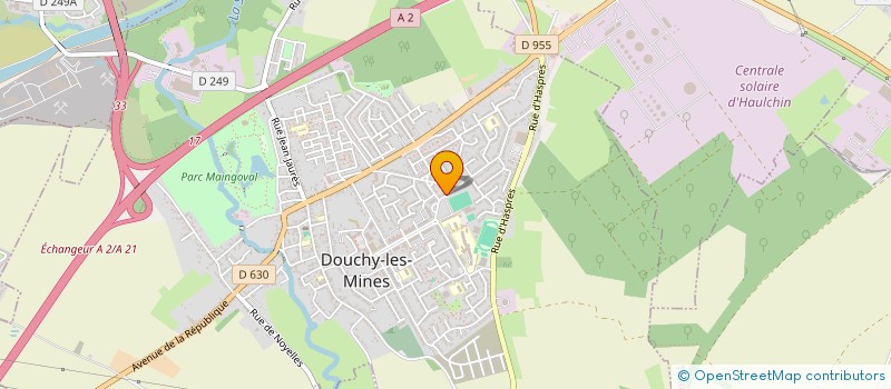 localisation de l'entreprise MONSIEUR AMINE BRAHMA  DOUCHY-LES-MINES