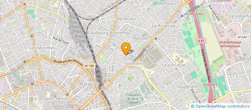 localisation de l'entreprise MONSIEUR AMINE BRITEL à TOULOUSE