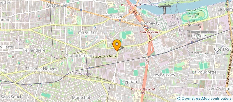 localisation de l'entreprise MONSIEUR AMINE CAKIR à VILLEURBANNE