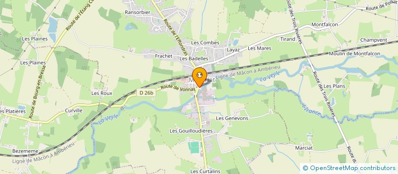 localisation de l'entreprise MONSIEUR AMINE CHAJRI  MEZERIAT