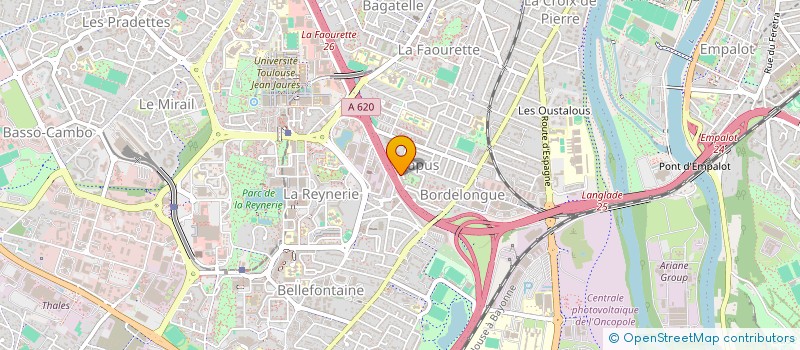 localisation de l'entreprise MONSIEUR AMINE CHAOUCH à TOULOUSE