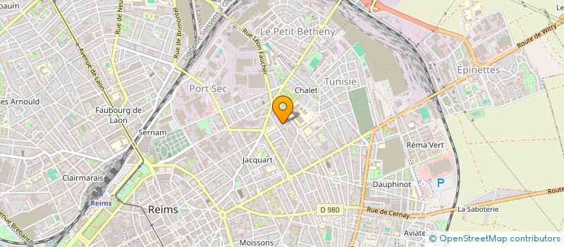 localisation de l'entreprise MONSIEUR AMINE CHAOUKI  REIMS