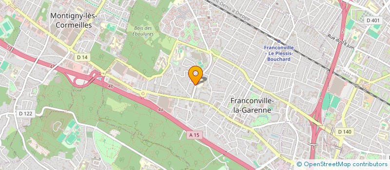 localisation de l'entreprise MONSIEUR AMINE CHATTOU  FRANCONVILLE