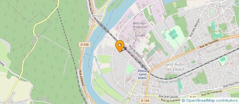 localisation de l'entreprise MONSIEUR AMINE CHBARY  SAINT-AUBIN-LES-ELBEUF