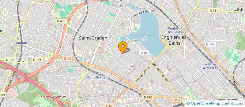 localisation de l'entreprise MONSIEUR AMINE CHERIFI  ST GRATIEN