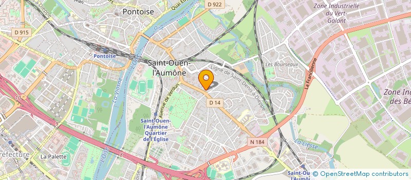 localisation de l'entreprise MONSIEUR AMINE CHERQAOUI à SAINT OUEN L'AUMONE