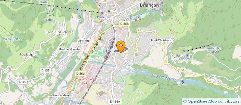 localisation de l'entreprise MONSIEUR AMINE DAFAOUI à BRIANCON