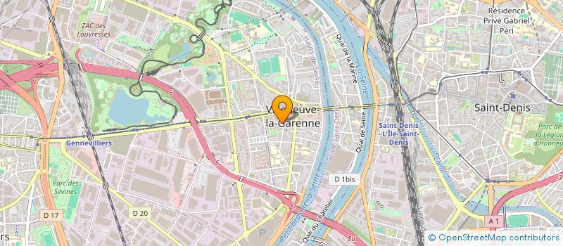 localisation de l'entreprise MONSIEUR AMINE DAHMANE  VILLENEUVE-LA-GARENNE