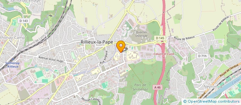 localisation de l'entreprise MONSIEUR AMINE DAHMANE  RILLIEUX-LA-PAPE