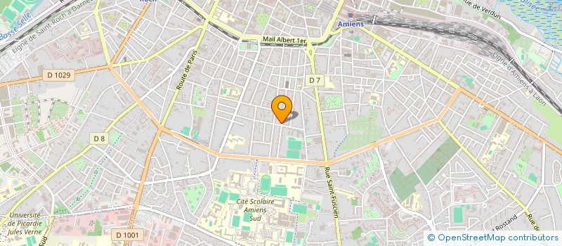 localisation de l'entreprise MONSIEUR AMINE DAHMANI à AMIENS