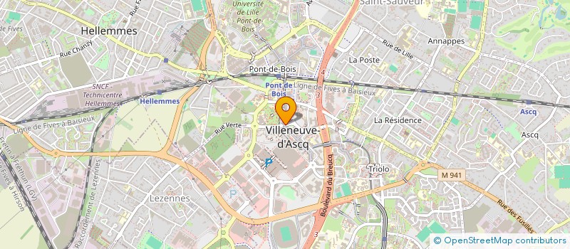 localisation de l'entreprise MONSIEUR AMINE DAMMAK  VILLENEUVE-D'ASCQ