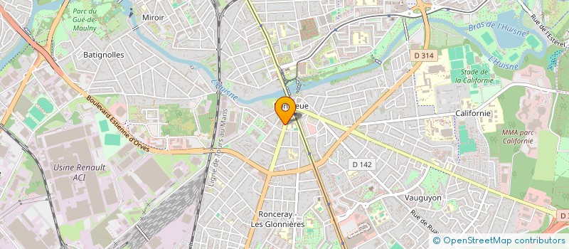 localisation de l'entreprise MONSIEUR AMINE DAOUDI  LE MANS