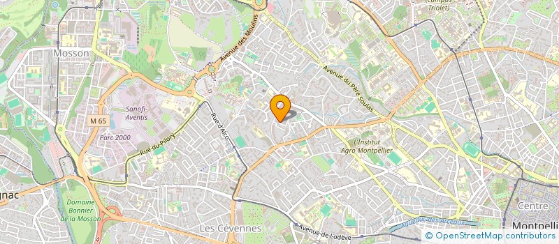 localisation de l'entreprise MONSIEUR AMINE DAZZAZE à MONTPELLIER