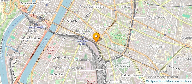 localisation de l'entreprise MONSIEUR AMINE DI FOLCO BENABDERRAHMANE  LYON