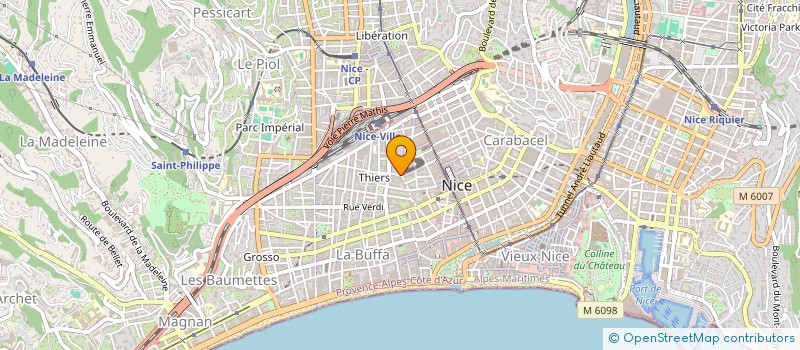 localisation de l'entreprise MONSIEUR AMINE DJOUDI à NICE