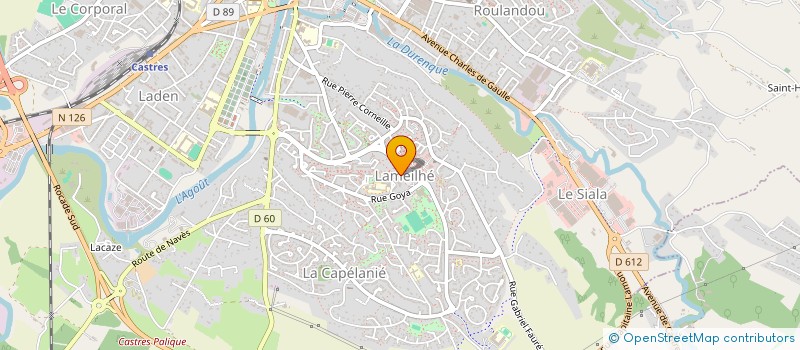 localisation de l'entreprise MONSIEUR AMINE DOUMAZ  CASTRES