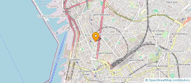 localisation de l'entreprise MONSIEUR AMINE EL BRAHMI  MARSEILLE