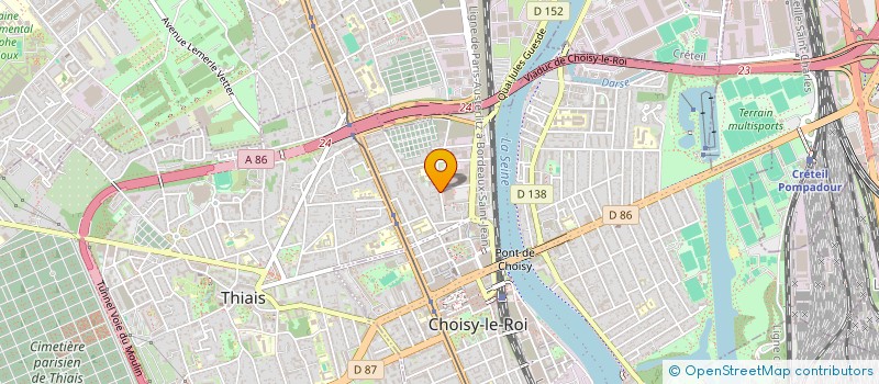 localisation de l'entreprise MONSIEUR AMINE EL FADALI  CHOISY-LE-ROI