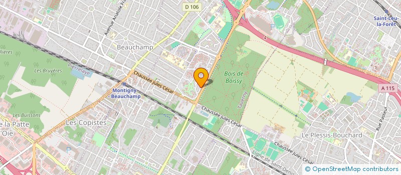 localisation de l'entreprise MONSIEUR AMINE EL HAIDAOUI  TAVERNY