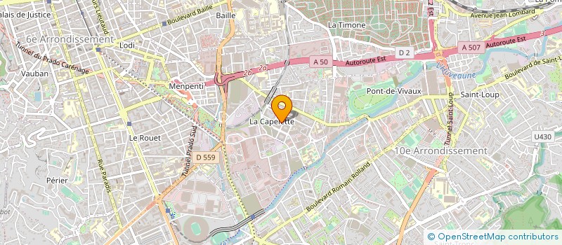 localisation de l'entreprise MONSIEUR AMINE EL HALABI à MARSEILLE