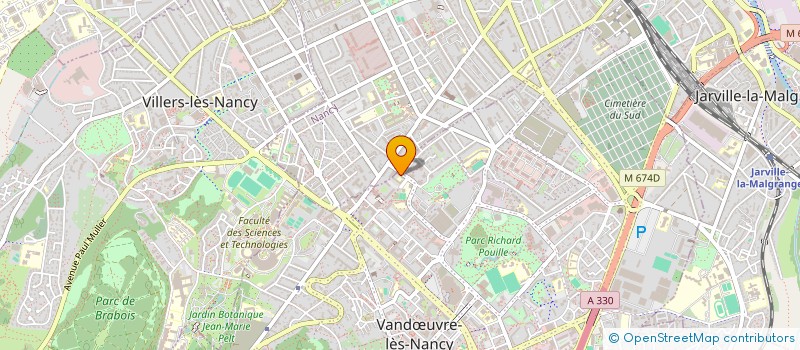 localisation de l'entreprise MONSIEUR AMINE EL HANNACHE  VANDUVRE-LES-NANCY