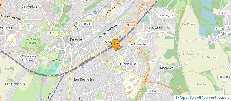 localisation de l'entreprise MONSIEUR AMINE EL KAHLAOUI à DREUX