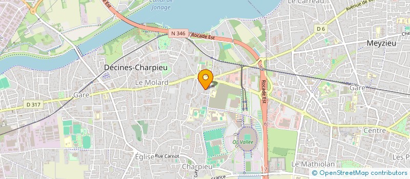 localisation de l'entreprise MONSIEUR AMINE EL MAHJOUB  DECINES-CHARPIEU