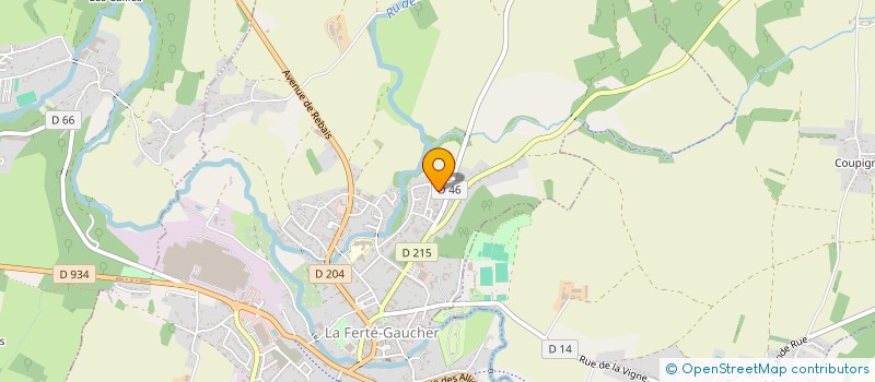 localisation de l'entreprise MONSIEUR AMINE EL MANDILI  LA FERTE-GAUCHER