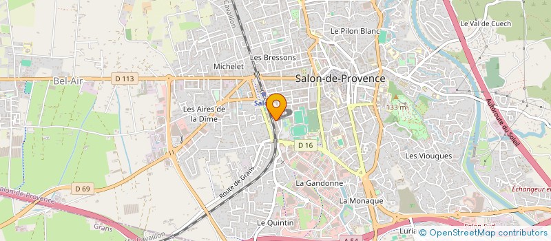 localisation de l'entreprise MONSIEUR AMINE EL MOURABITIN à SALON-DE-PROVENCE