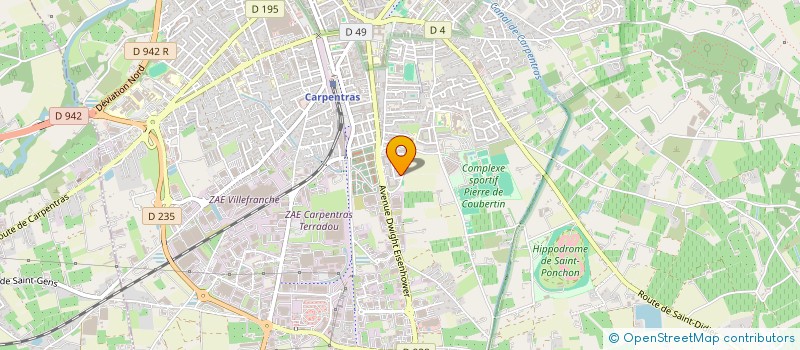 localisation de l'entreprise MONSIEUR AMINE EL YAAGOUBI  CARPENTRAS