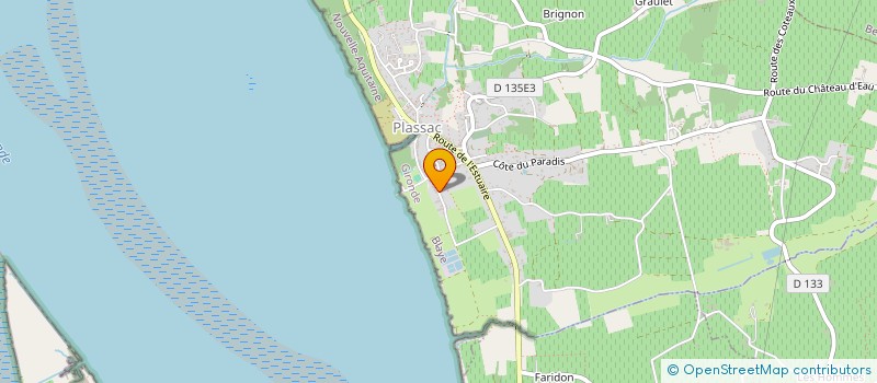 localisation de l'entreprise MONSIEUR AMINE ELFADILI  PLASSAC